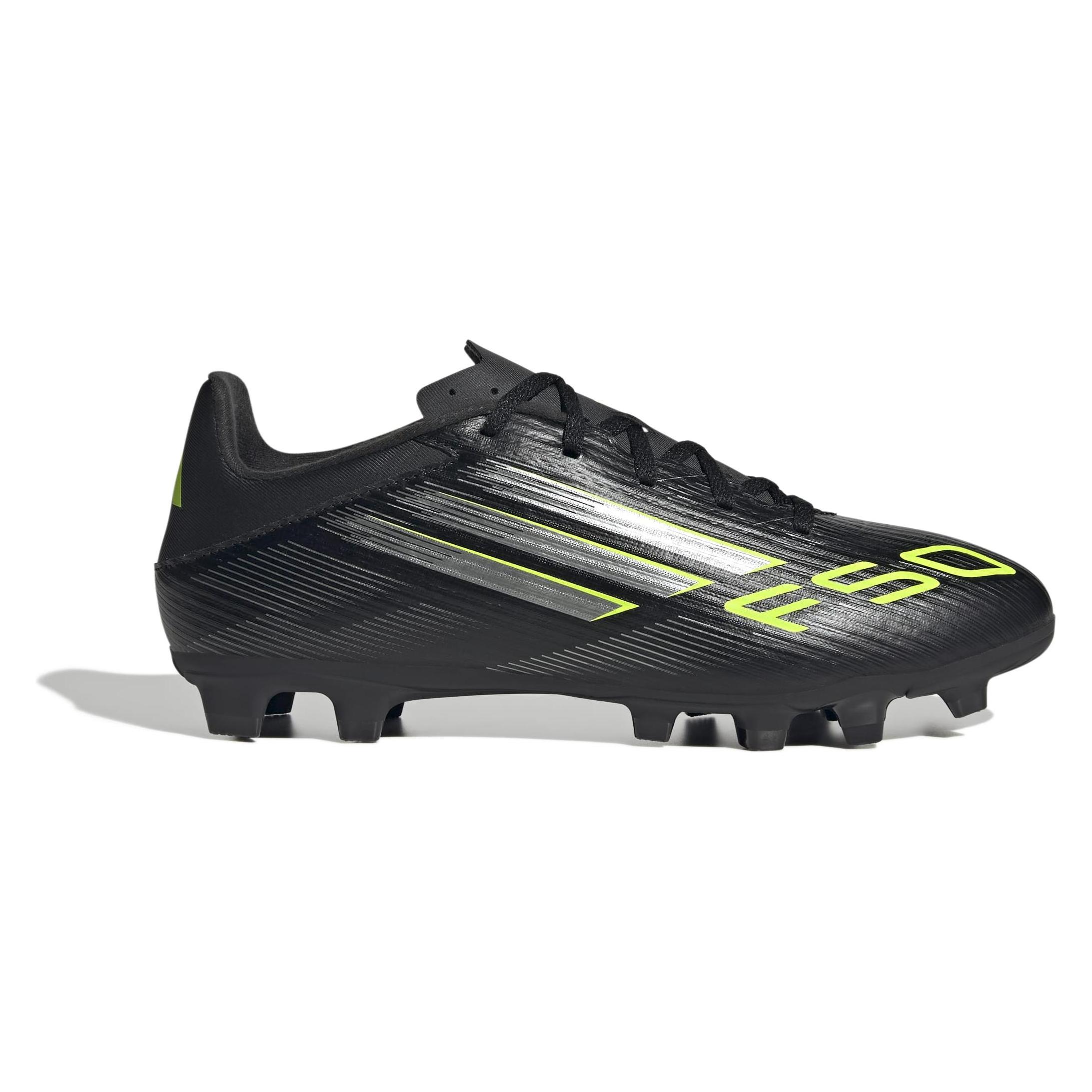 Adidas, Herren, Fussballschuhe, F50 Club Fg/Ag (44 2/3), Schwarz, Grau