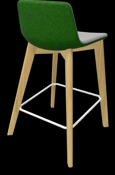 Actual product image Narbutas Twist & Sit Bar Stool