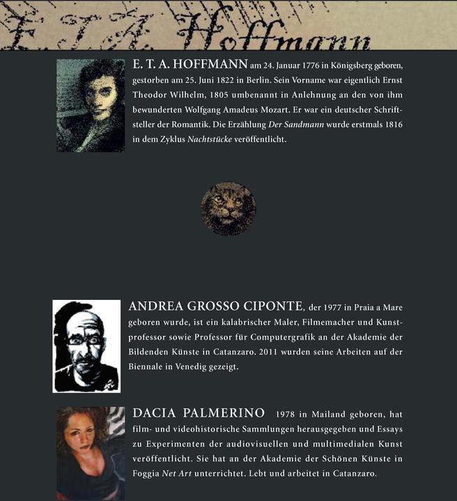 Produktbild Sandmann (Deutsch, Andrea Grosso Ciponte, Dacia Palmerino, E.T.A. Hoffmann, Myriam Alfano, 2014)