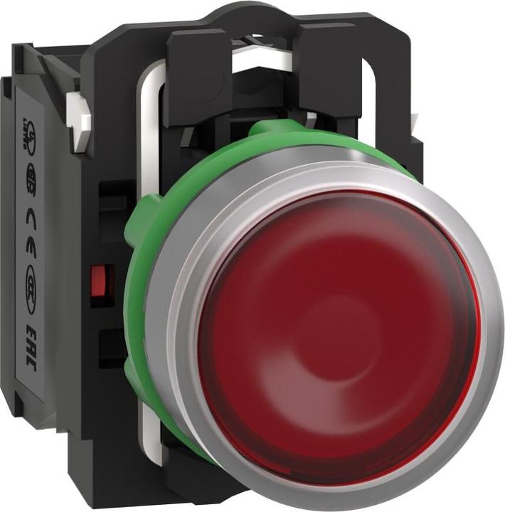 Produktbild Schneider Electric Leuchtdrucktaster, kompl, Kunststoff, XB5AW34B5C0