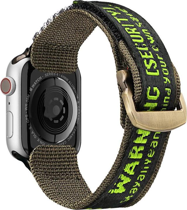 Produktbild Dux Ducis Strap (Outdoor-Version) Apple Watch Ultra, SE, 8, 7, 6, 5, 4, 3, 2, 1 (49, 45, 44, 42 mm) (45 mm, 44 mm, 42 mm, 49 mm, Edelstahl, Nylon)