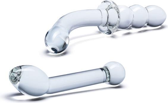 Produktbild Gläs G-Spot Pleasure Glass Dildo Set 2 pcs