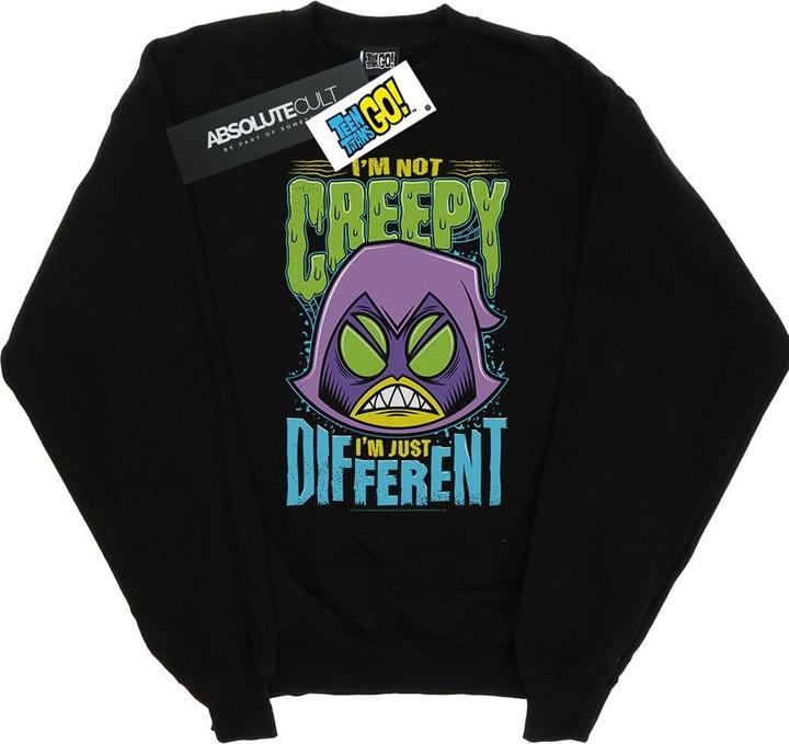 Immagine prodotto Teen Titans Go Creepy Raven Felpa Ragazze (152, 158)