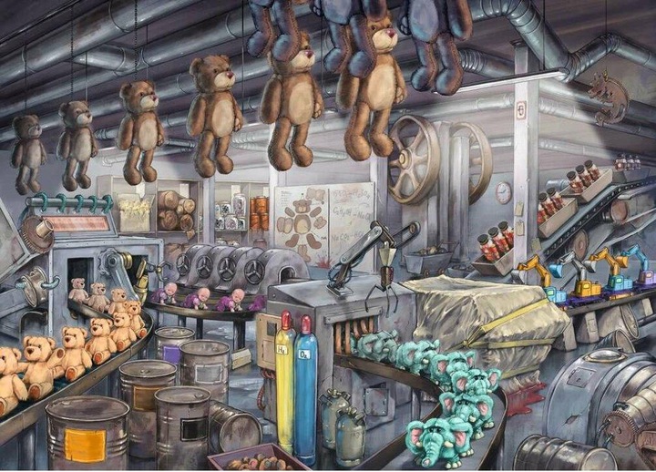 Actual product image Ravensburger Pz. EXIT In the toy factory 368T (368 pieces)