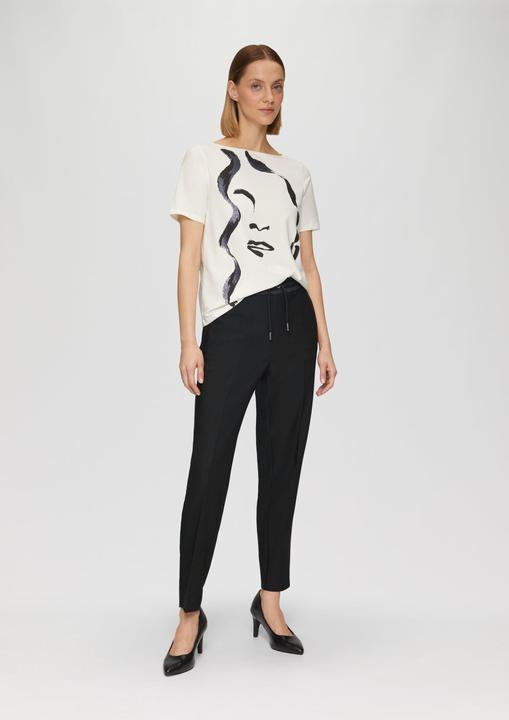 Image du produit S.Oliver Hose Jogpants mit Satin-Bund aus Viskose-Mix (36)