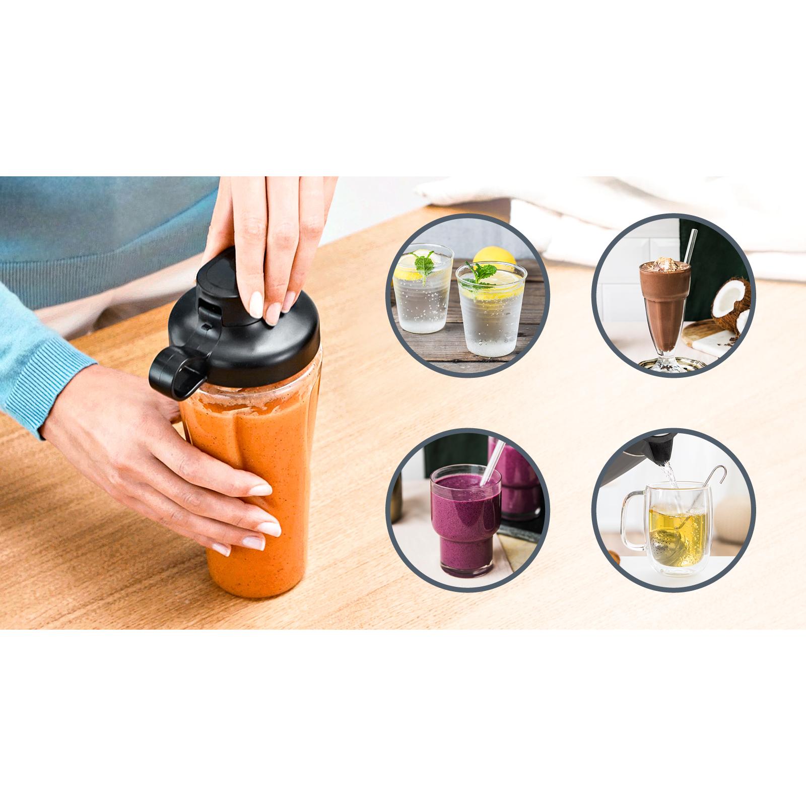 Thumbnail - Bosch Hausgeräte To-go-Trinkflasche MMZBTK1B, Zubehör Mixen + Schneiden, Transparent