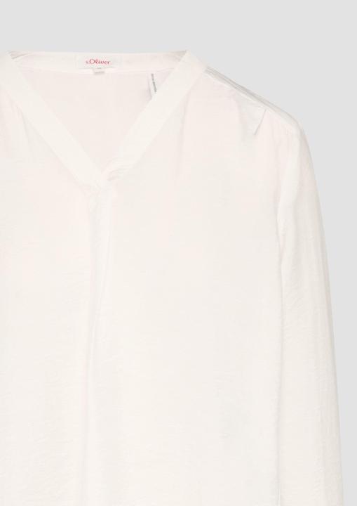 Produktbild s.Oliver Bluse Strukturierte Bluse mit V-Ausschnitt (38)