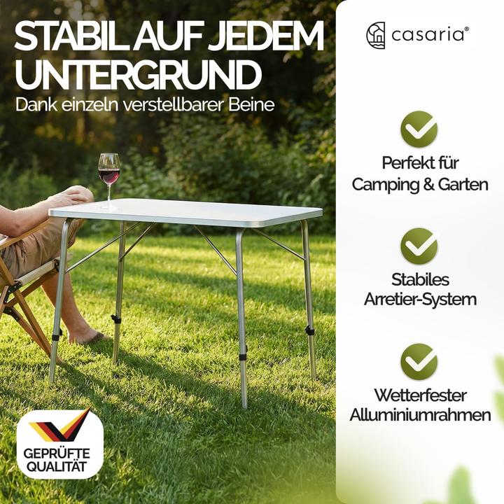 Actual product image Casaria Folding camping table