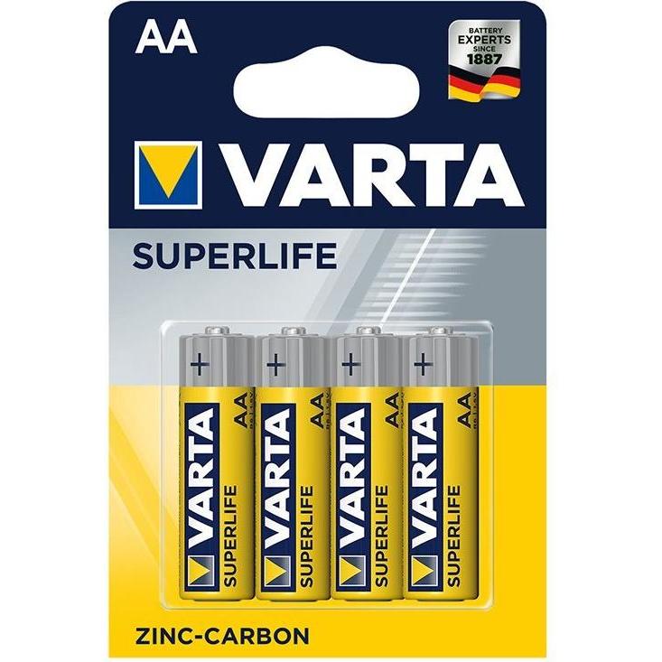 Varta Superlife (4 Stk., AA), Batterien + Akkus