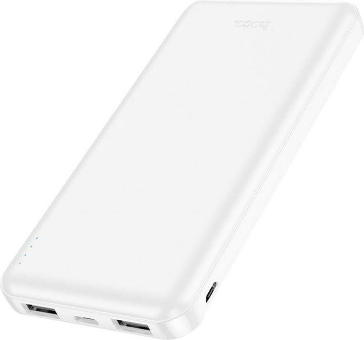 Actual product image Hoco J100 Powerbank 10000 mAh Weiss (10000 mAh, 37 Wh)
