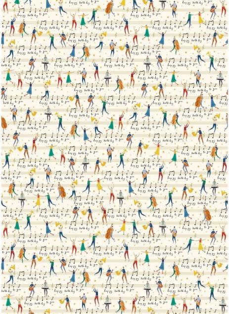 Sara Miller Wrapping paper - Happy Birthday to you (Wrapping paper)