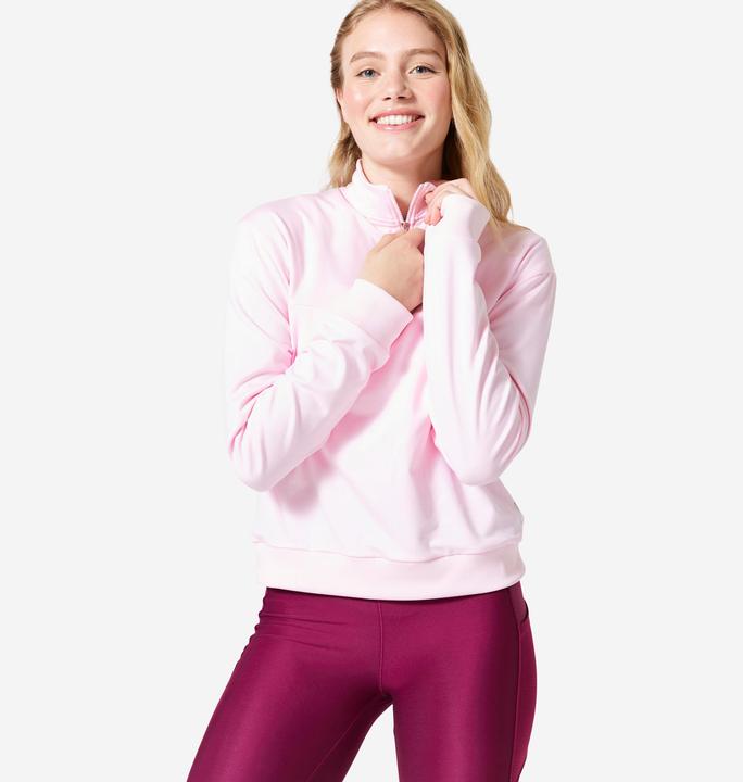 Produktbild Domyos Sweatshirt Damen Eng Anliegend Polyester (XL)