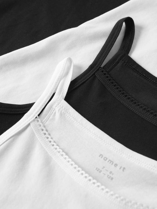 Image du produit Name it Nkfstrap Top 4p Black White Solid Noos (98)