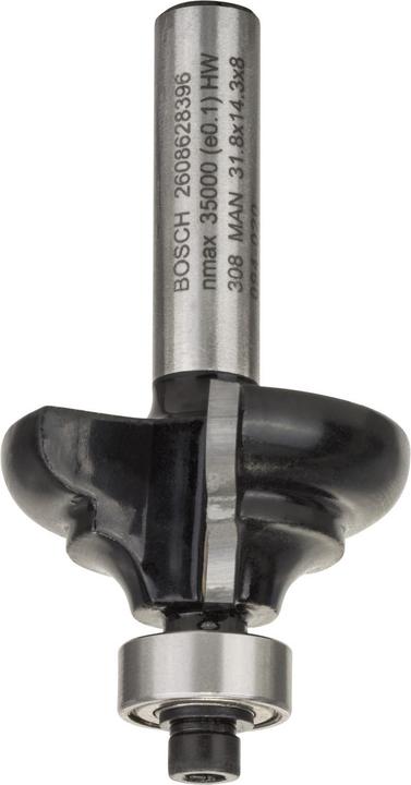 Produktbild Bosch Professional Zubehör Kantenformfräser C, 8 mm, R1 4,8 mm, B 9,5 mm, L 14 mm, G 57 mm
