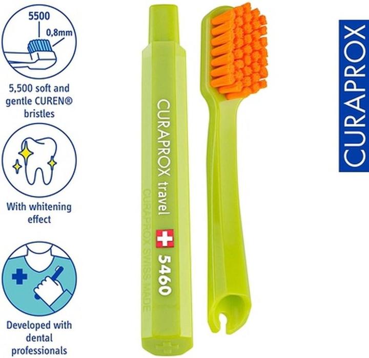 Actual product image Curaprox Travel Set magenta Box (Extra soft, 1x)