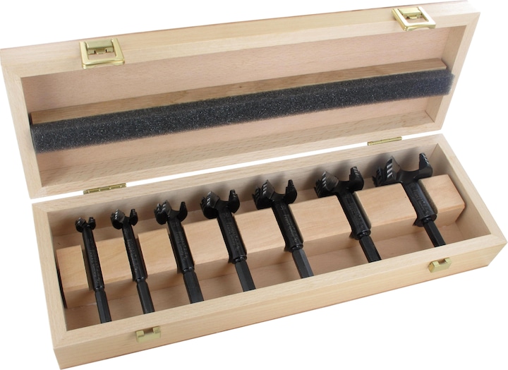 Actual product image Famag Forstner bit set (15 mm, 20 mm, 25 mm, 30 mm, 35 mm, 40 mm, 50 mm)