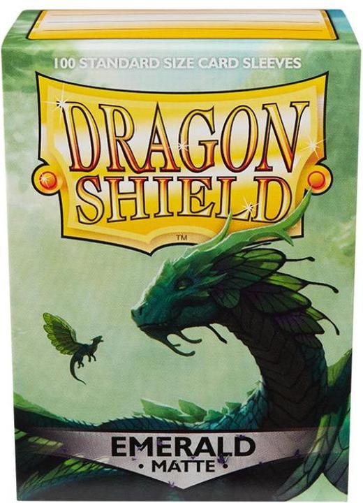 Actual product image Arcane Tinman ART11036 - Matte - Emerald (100) Card Sleeves