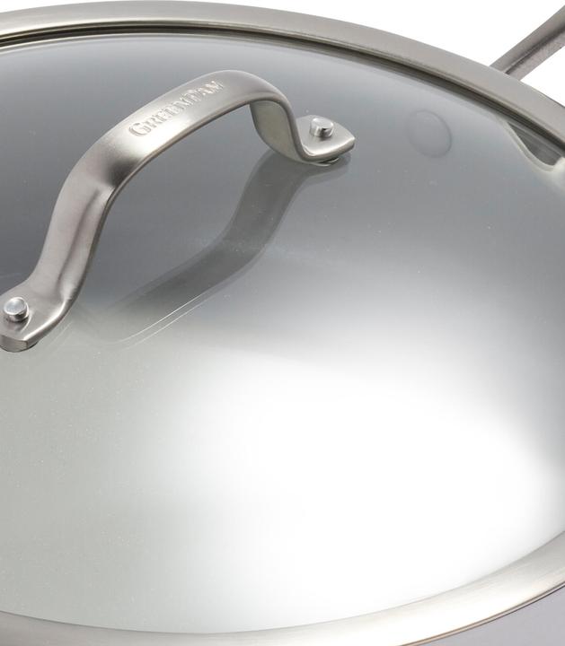 Productafbeelding Greenpan Venice Pro Evershine met deksel (Braadpan + kasserol, Steelpan, Roestvrij staal, 28 x 8 cm)