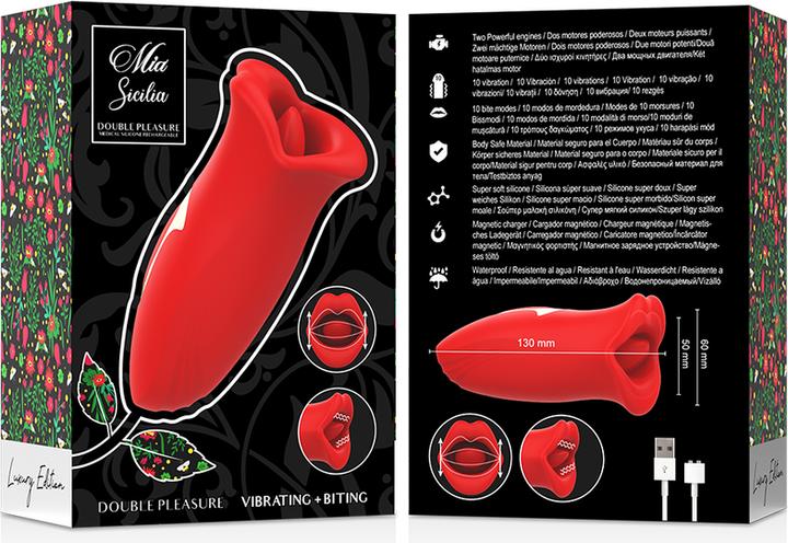 Produktbild Mia Sicilia Double Pleasure Vibrating + Biting
