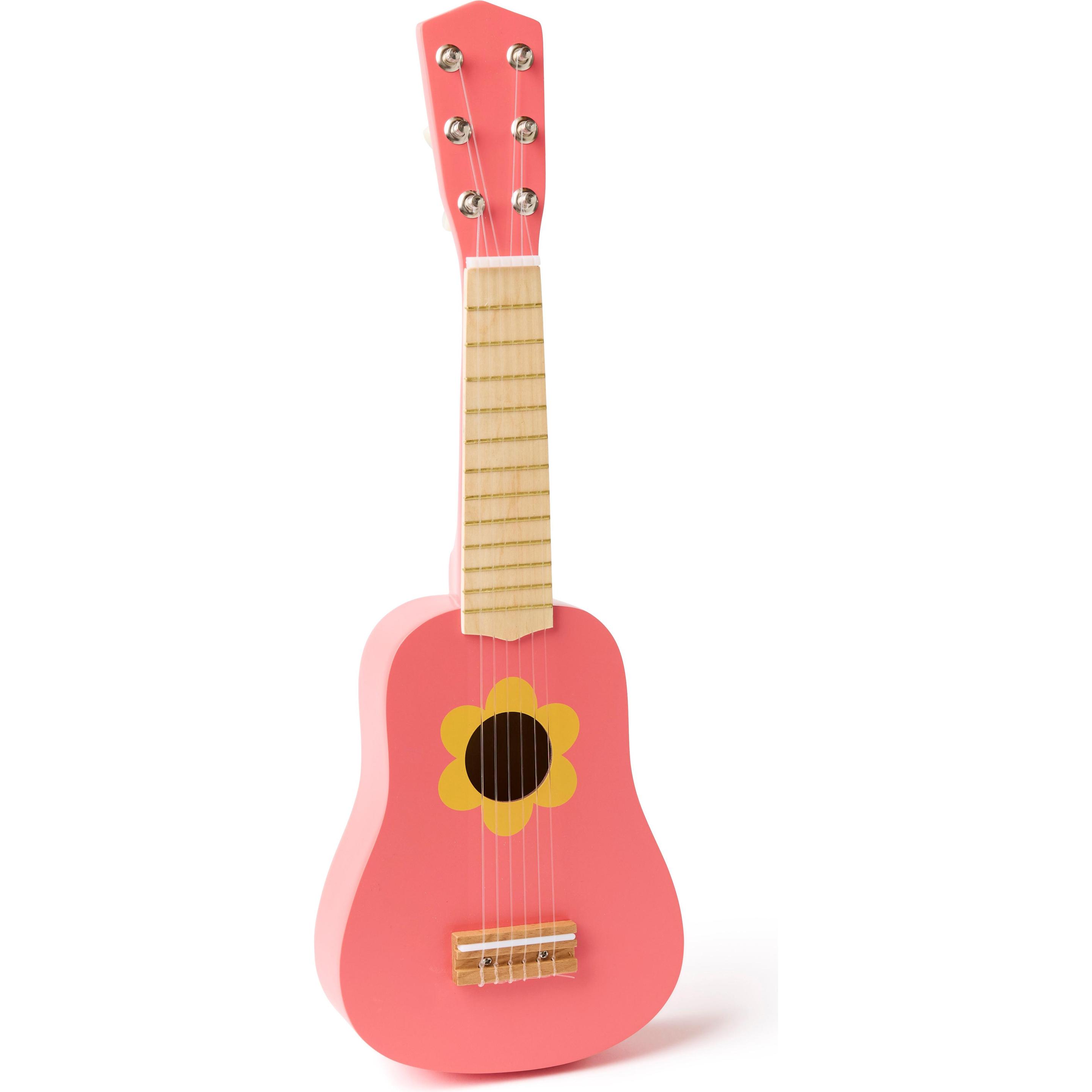 Kids Concept Gitarre pink mit Blumenmuster