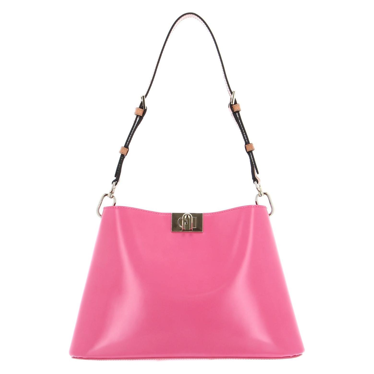 Furla, Damen, Handtasche, Fleur Shoulder Bag, Pink