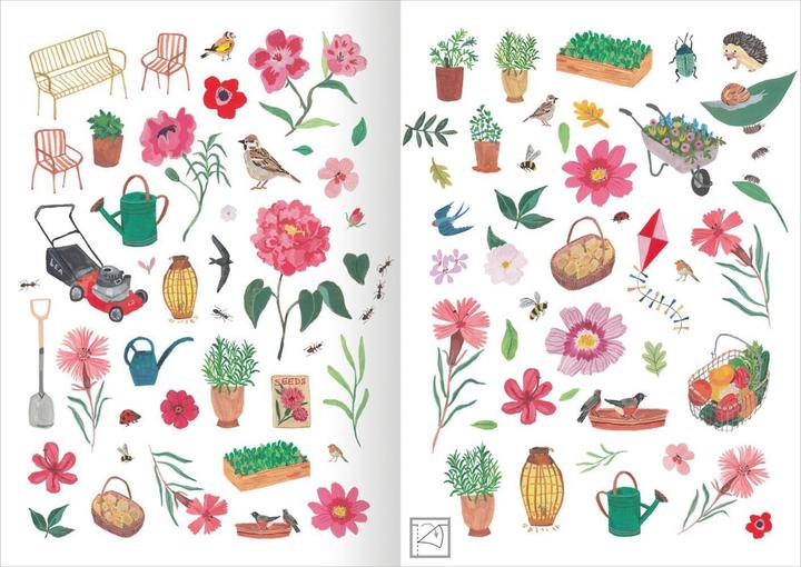 Produktbild Stickerliebe - Pflanzenwelt (350 Sticker)