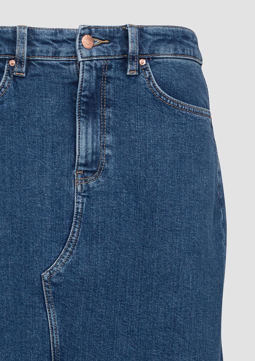 Actual product image S.Oliver Rock Wadenlanger Denimrock mit Schlitz (44)