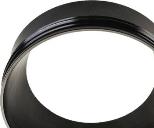 Produktbild Sg Dekorelement sw ZIP TUBE MINI mt Alu 320684