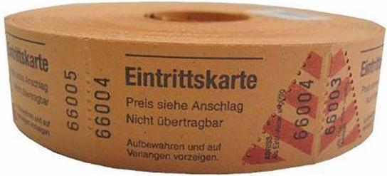 Produktbild W&A Eintrittskarten Rolle (1000 Stück)