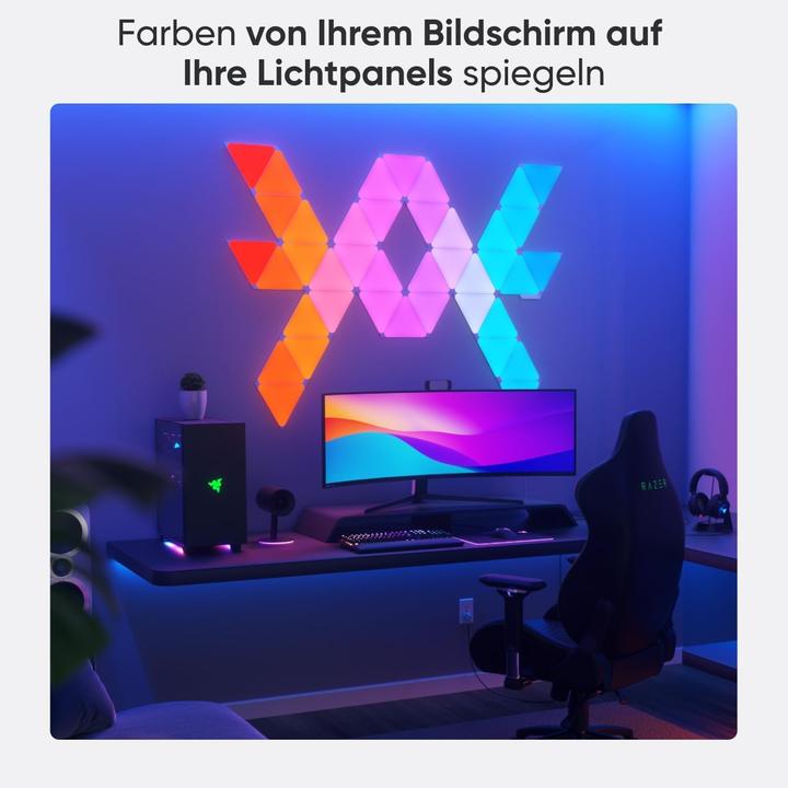 Produktbild Nanoleaf Shapes Triangles Smarter Kit (100 lm)