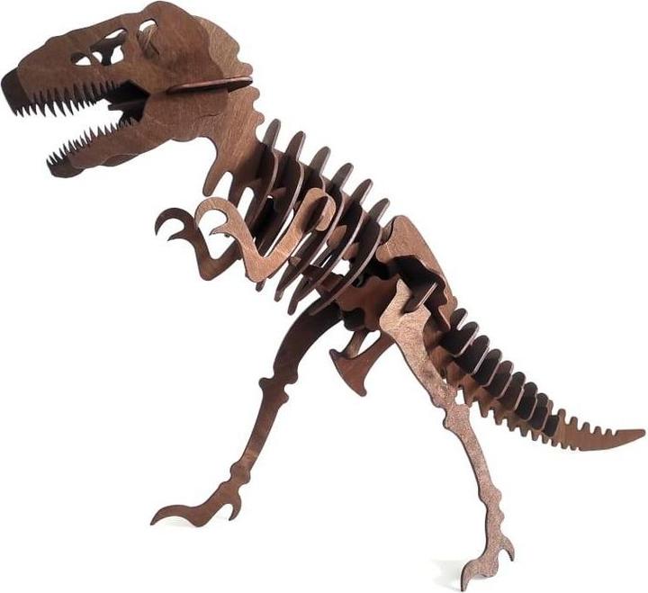 Actual product image Robotime 3D-Holzpuzzle T-Rex-Skelett