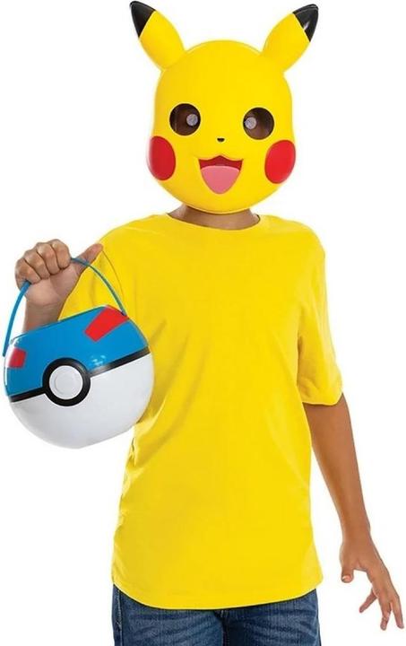 Actual product image Metamorph Pokemon Pikachu Maske