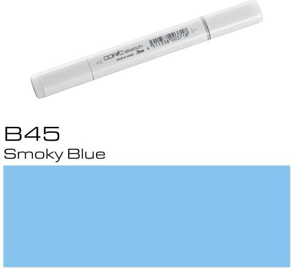 Image du produit Copic Sketch type B - 45 (B45 - Smoky Blue, 1 x)