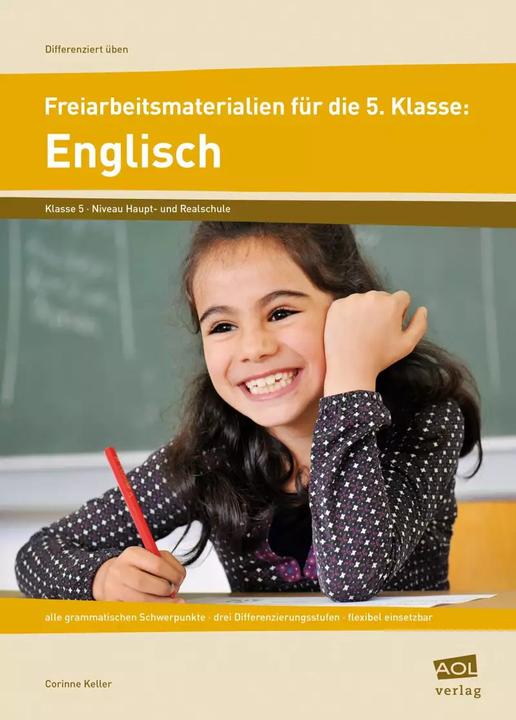 Produktbild Freiarbeitsmaterialien für die 5. Klasse: Englisch (Deutsch, Corinne Keller, 2022)
