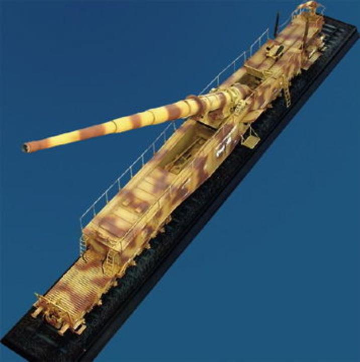 Produktbild Trumpeter Eisenbahngeschütz Leopold 280mm K5 (E)