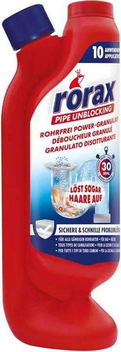 Actual product image Rorax Drain cleaner granulate