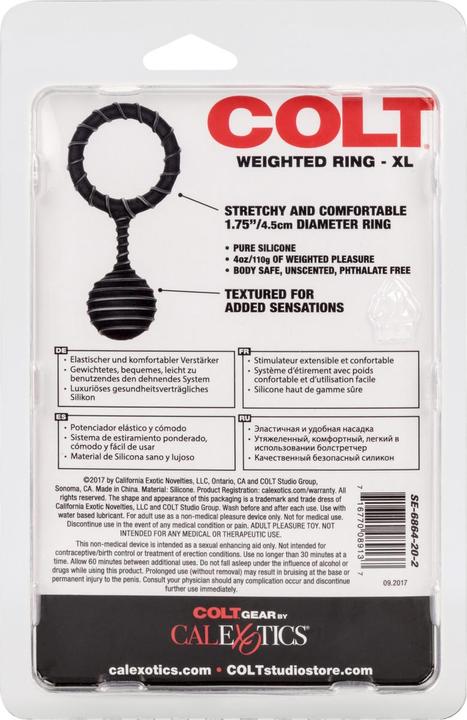 Produktbild CalExotics COLT Weighted Ring - XL (4.50 cm)