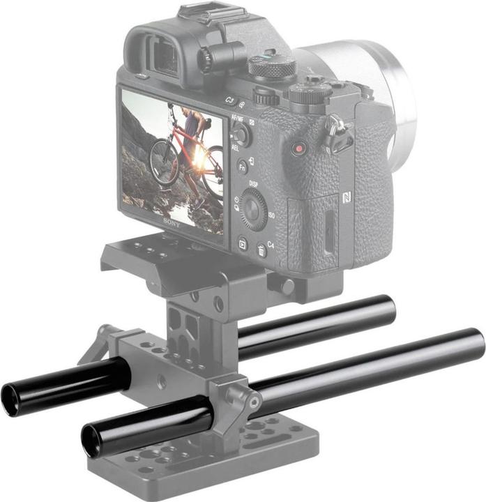 Produktbild SmallRig 2pcs 15 mm Black Aluminium (Diverses Video Zubehör)