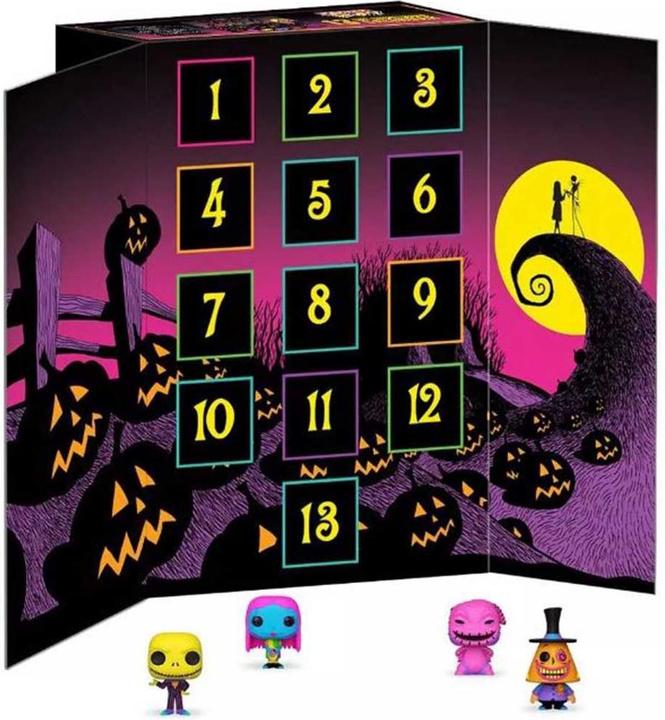 Actual product image Funko Nightmare Before Xmas 13 Days Black Light