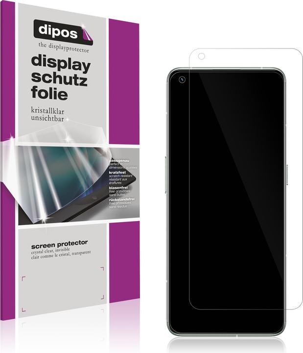 Actual product image Dipos Screen Protector Crystalclear (6 Piece, Realme GT 2 Pro)