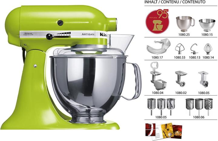 Actual product image KitchenAid Artisan KSM150 Anniversary Set