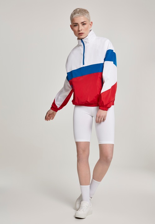 Produktbild Urban Classics Ladies 3-Tone Stand Up Collar Pull Over Jacket (XS)