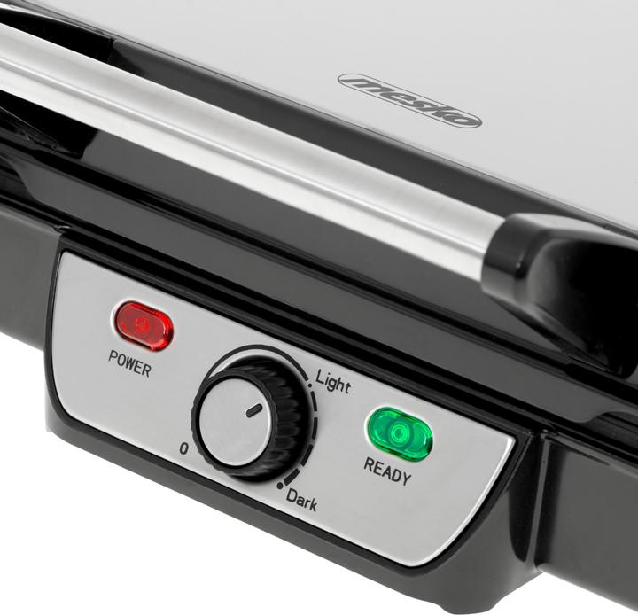 Produktbild Mesko MS 3050 Grill, Contact, Power 1800 W, Black/Stainless steel