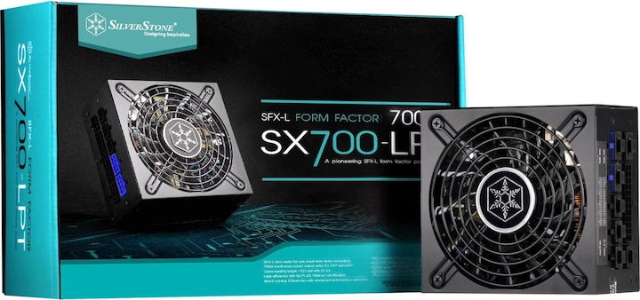 Actual product image Silverstone SST-SX700-LPT v1.1 SFX-L Power Supply 80 PLUS Platinum, modular - 700 Watt (700 W)
