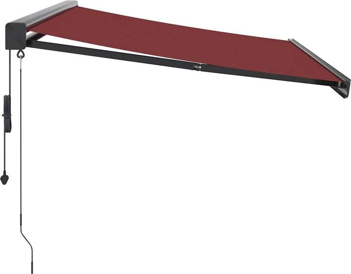 Immagine prodotto VidaXL Markise Gelenkarmmarkise Sonnenmarkise Automatisch Burgunderrot 300x250cm (3 m)