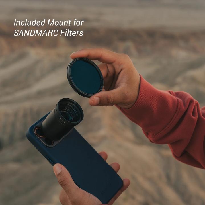 Actual product image Sandmarc Telephoto Tetraprism Objektiv 48mm für iPhone