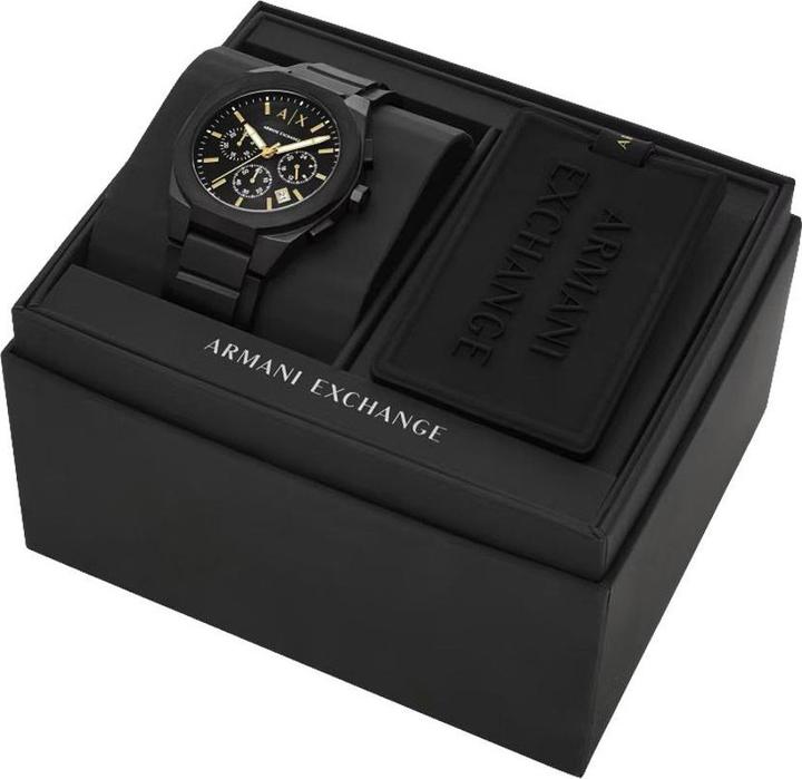 Actual product image Armani Exchange Uhren-Set (Analogue wristwatch, Chronograph, Gift set, 42 mm)
