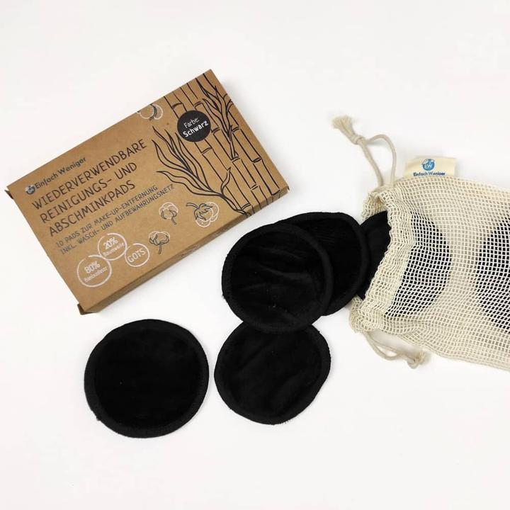 Image du produit Einfach Weniger Disques démaquillants réutilisables en bambou Blanc
