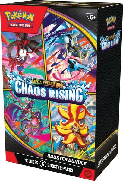 Produktbild Pokémon P-DE ME04 'Wachsendes Chaos' 6 Booster B (Deutsch, Booster Pack)