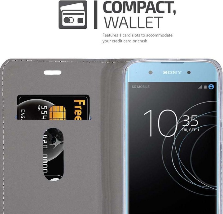 Image du produit Cadorabo Couverture look jeans Book (Sony Xperia XA1 Plus)